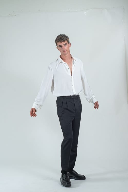 Black Vintage Pants – תמונה 4