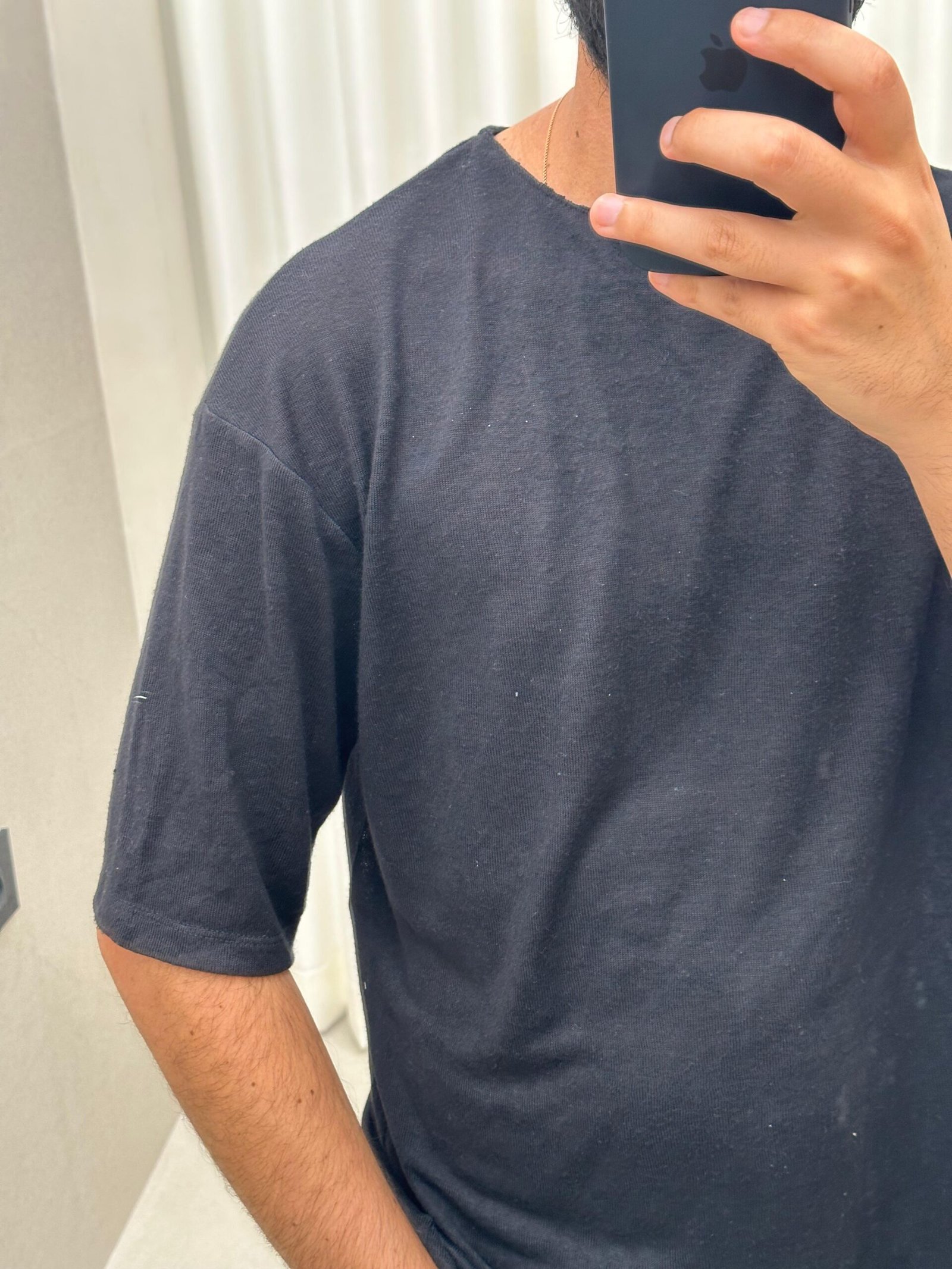 Linen T shirt – תמונה 4