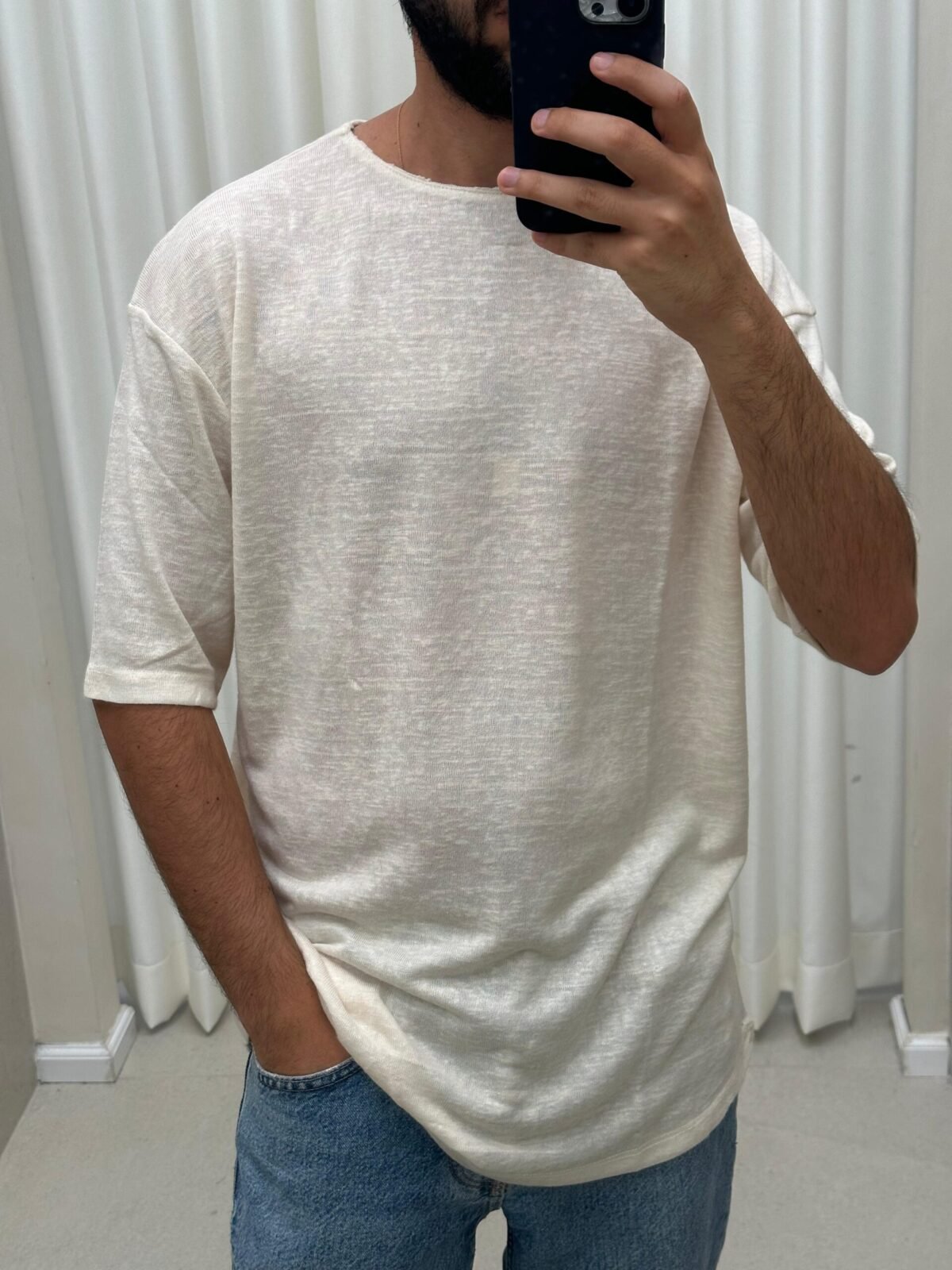 Linen T shirt