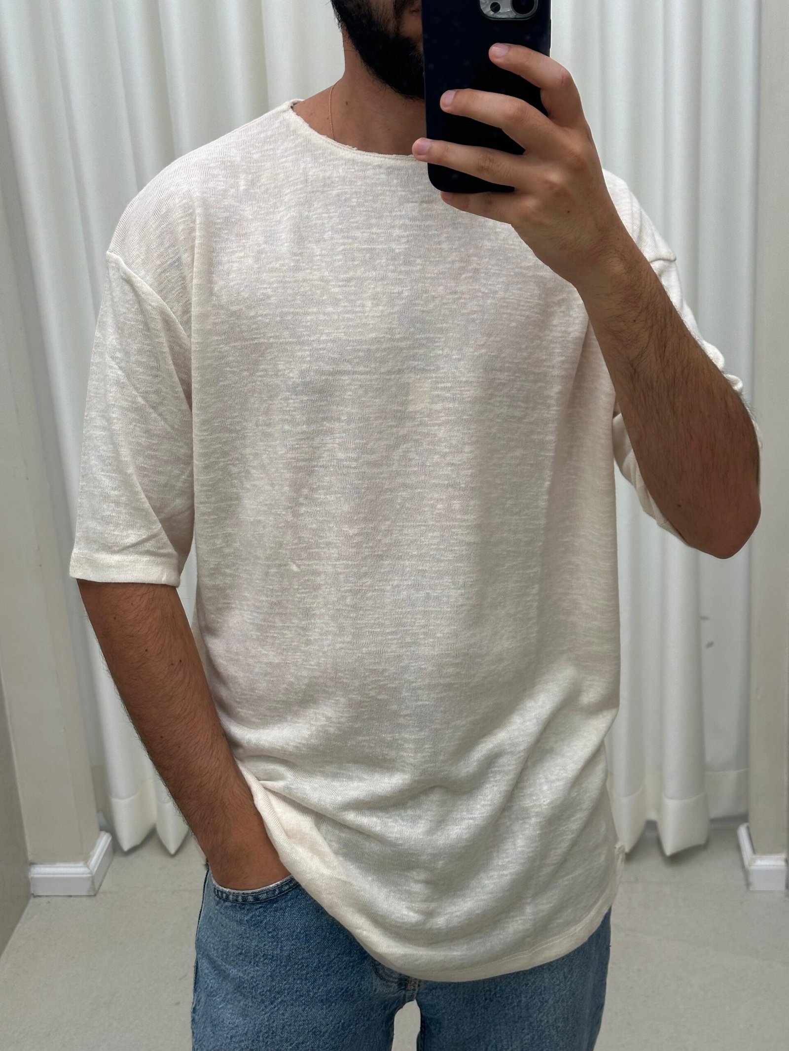 Linen T shirt