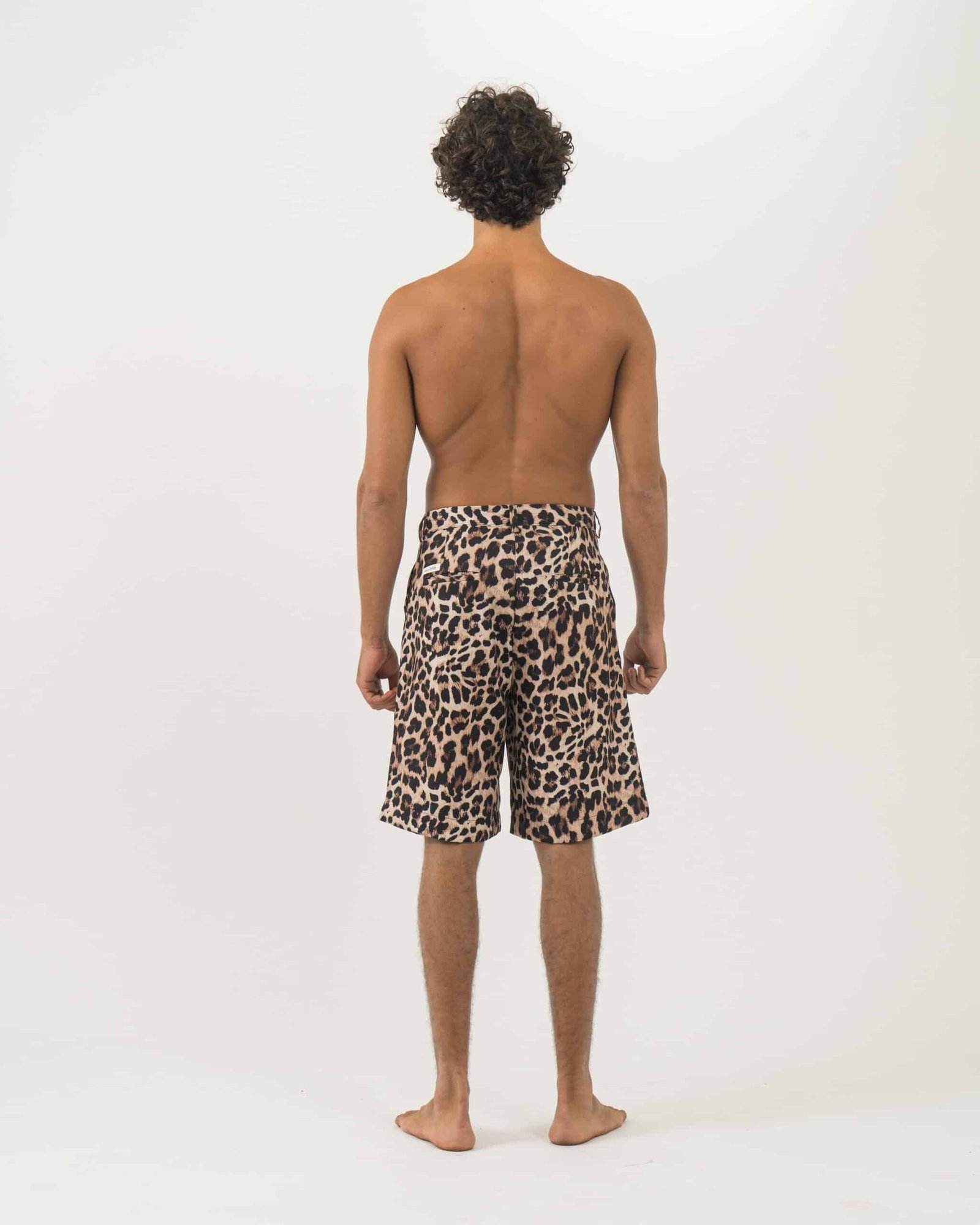 leopard padre shorts – תמונה 3