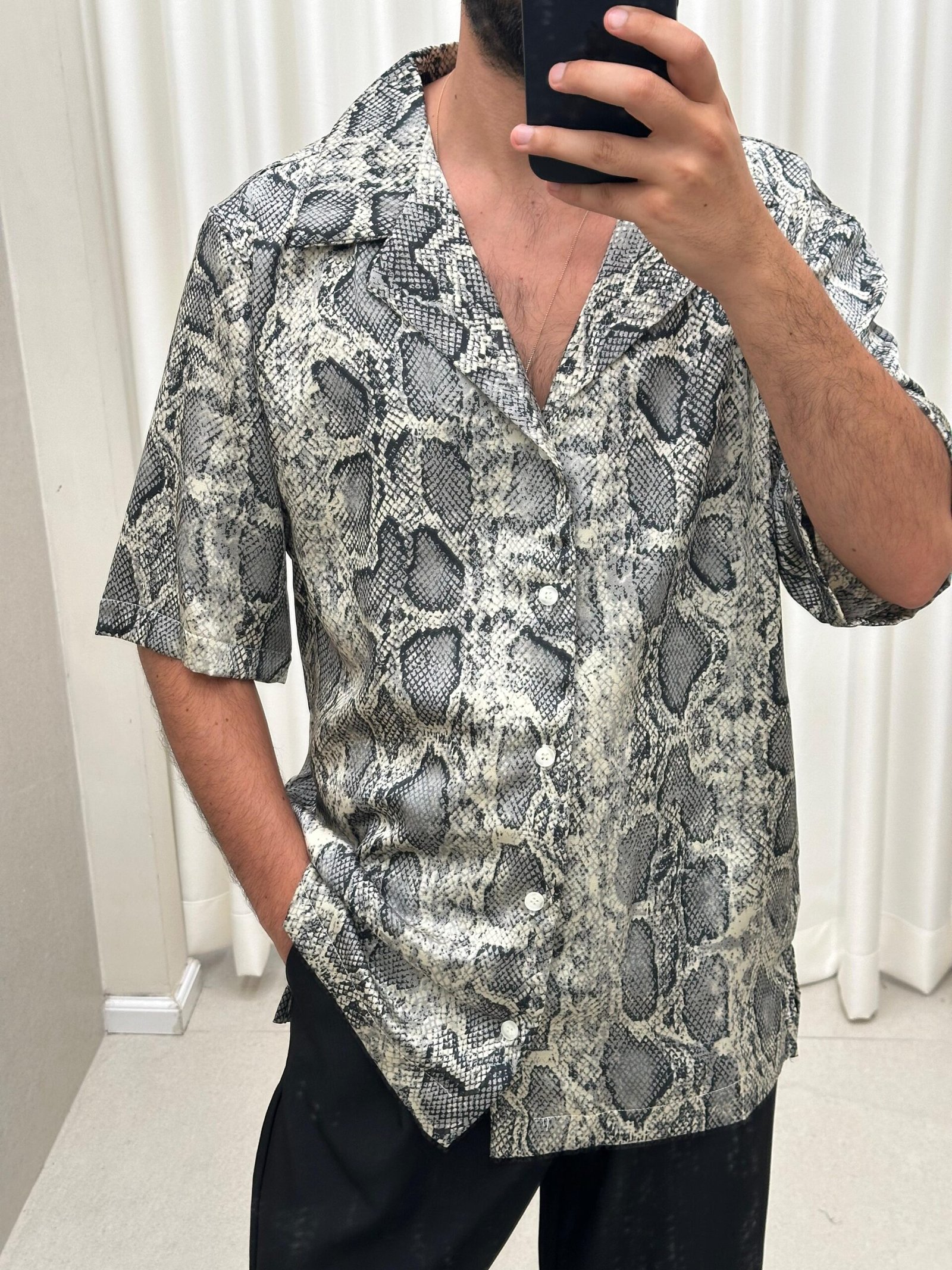 Snake Print Shirt