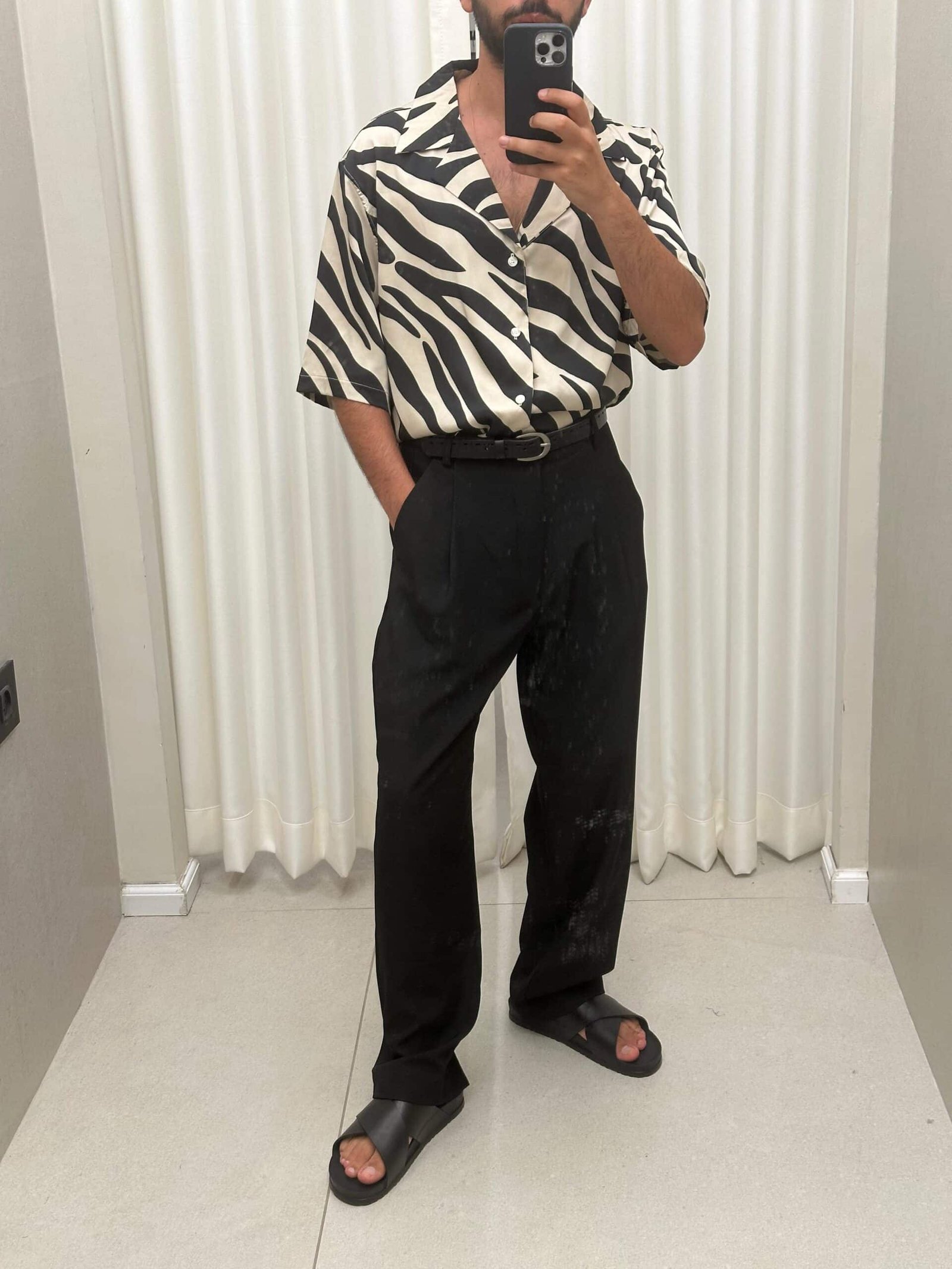 Zebra Print Shirt – תמונה 3