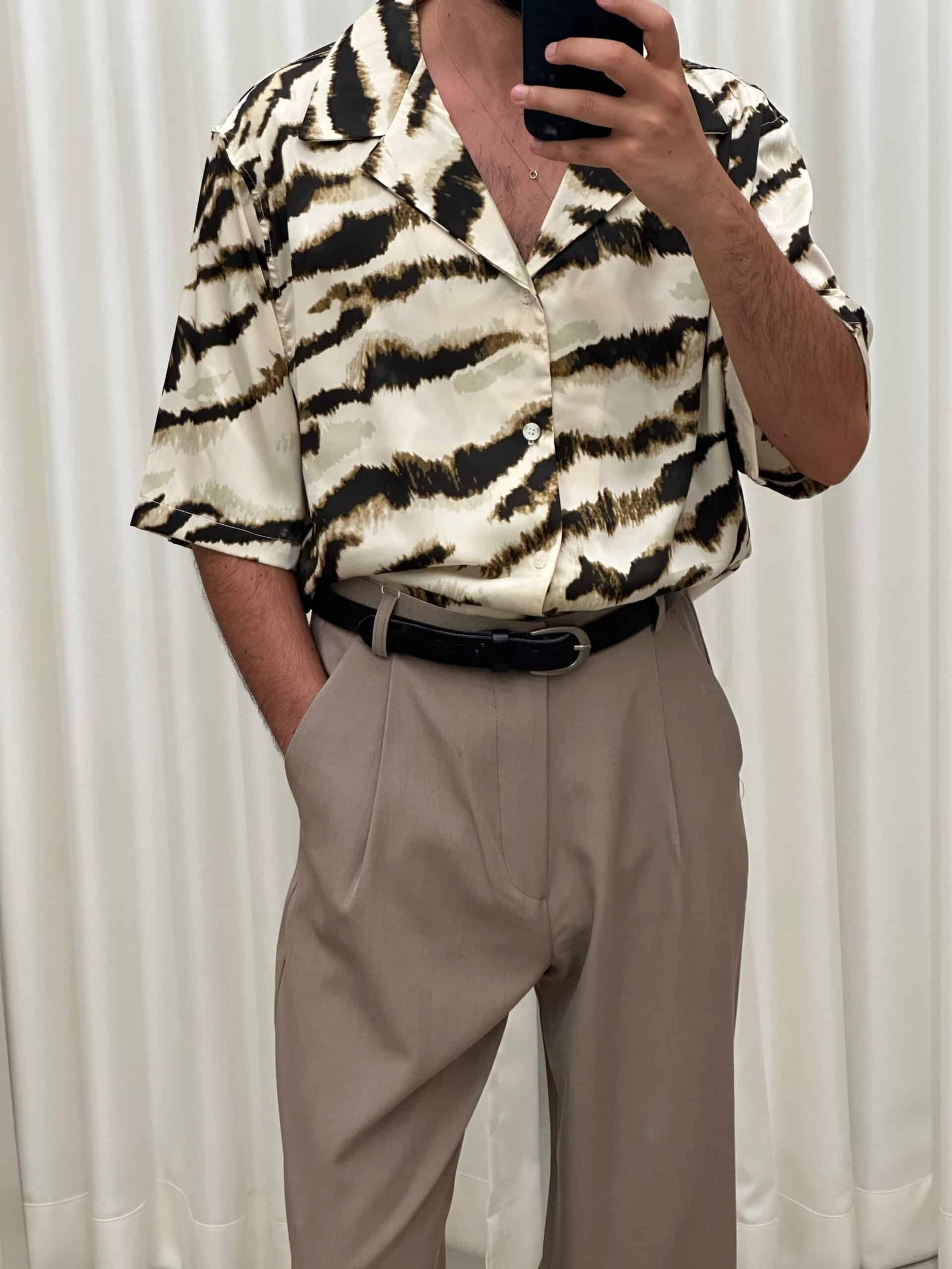 Tiger Print Shirt – תמונה 2