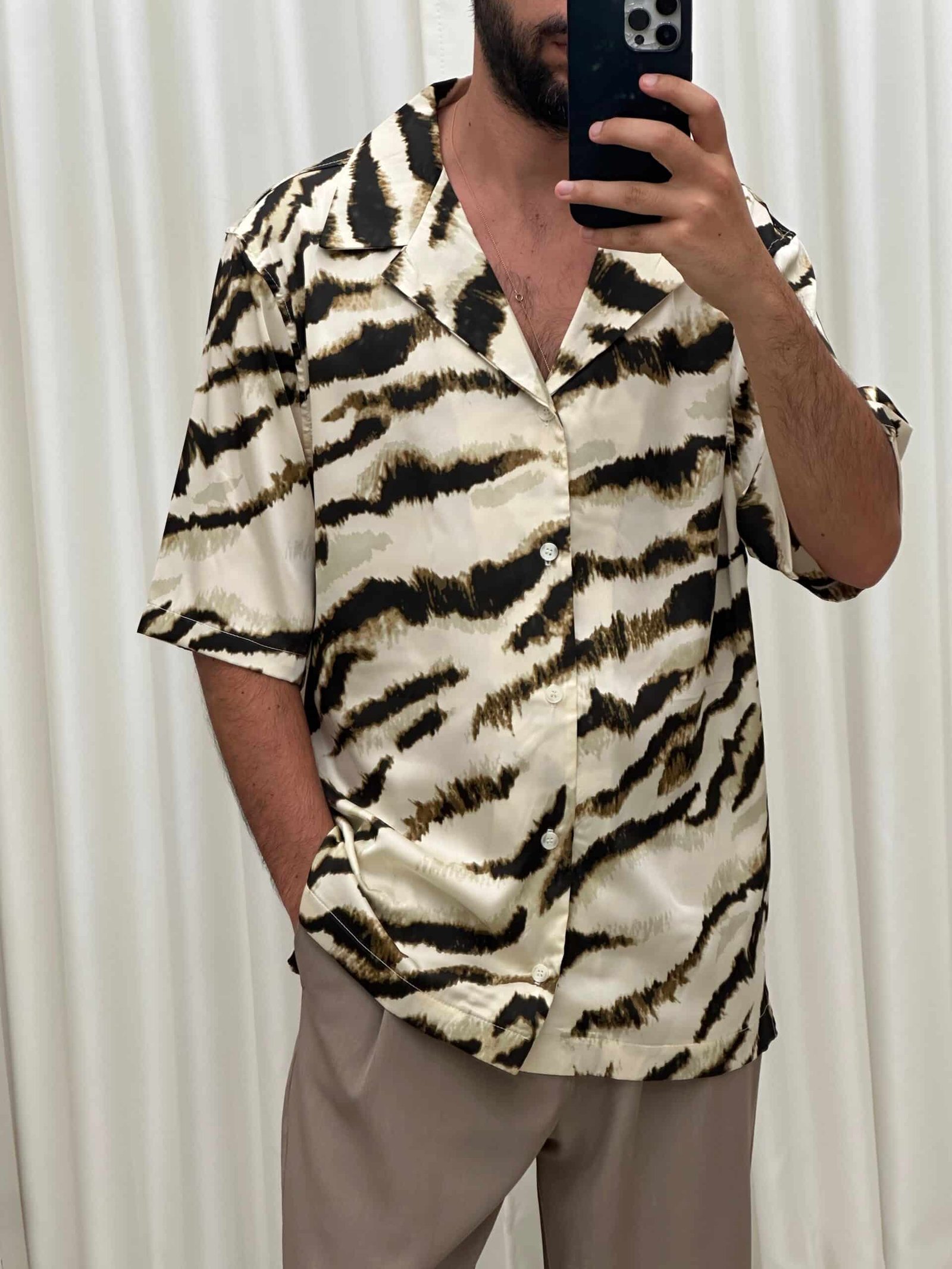 Tiger Print Shirt