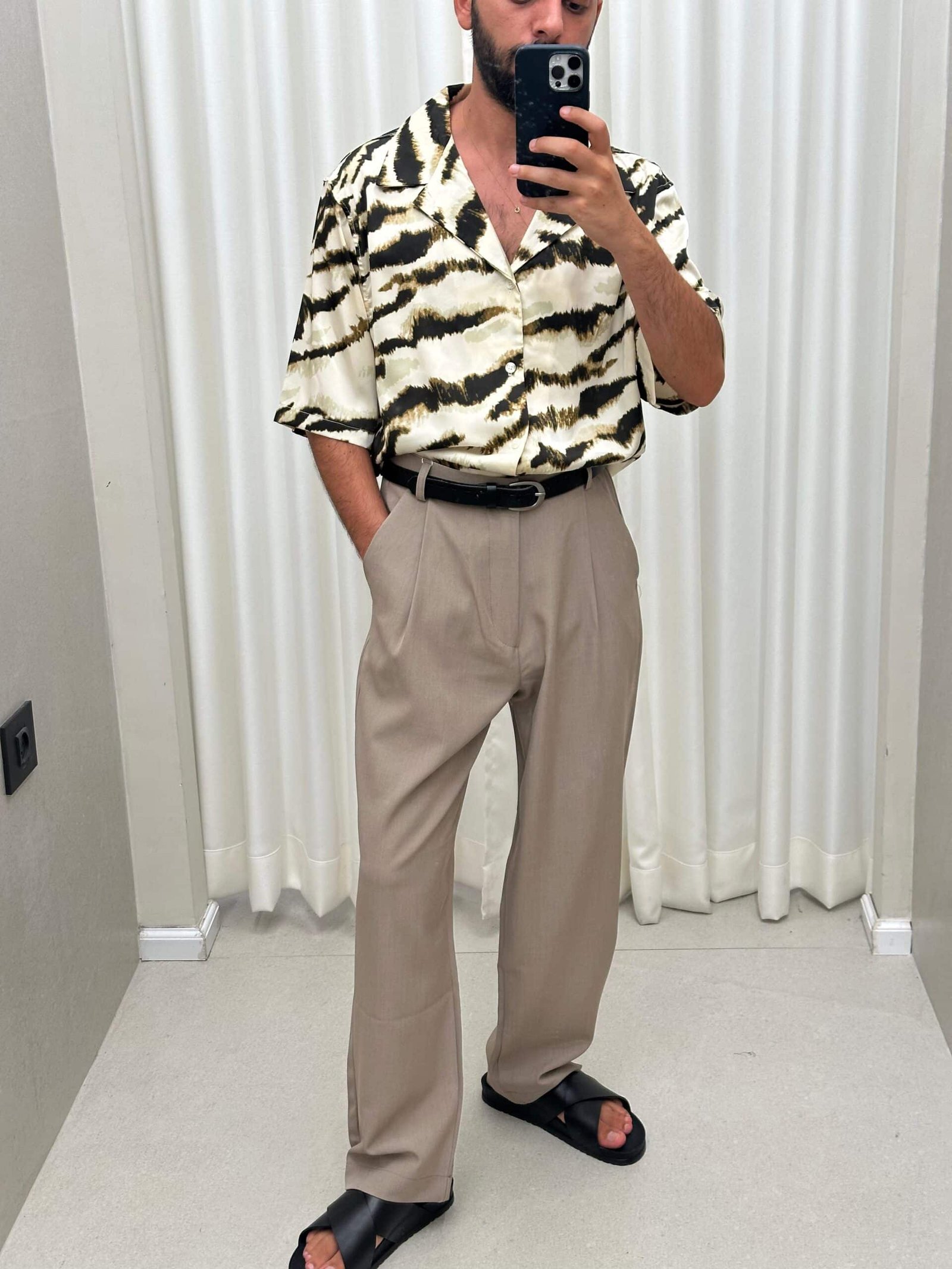 Tiger Print Shirt – תמונה 4