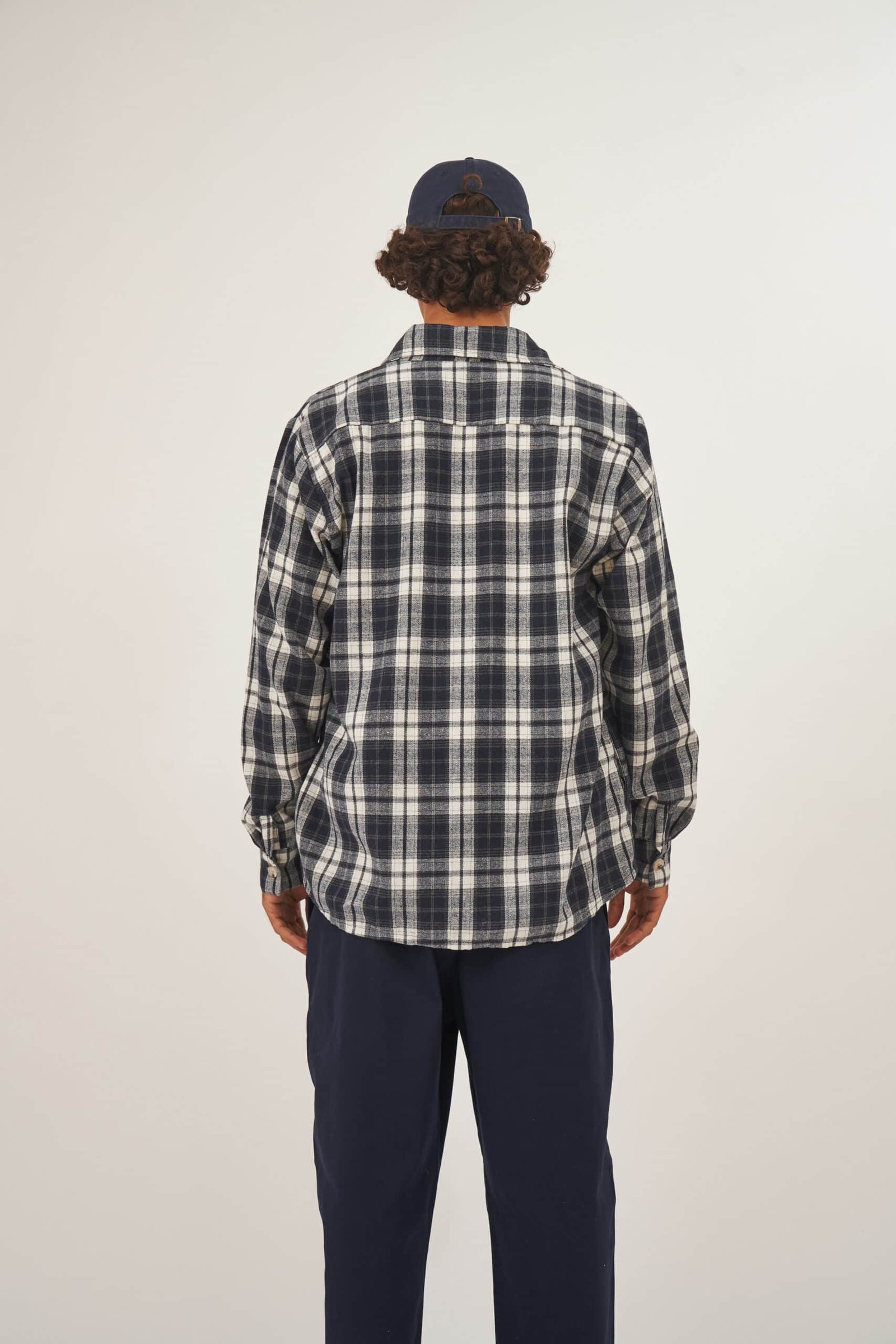 Checked Overshirt – תמונה 3