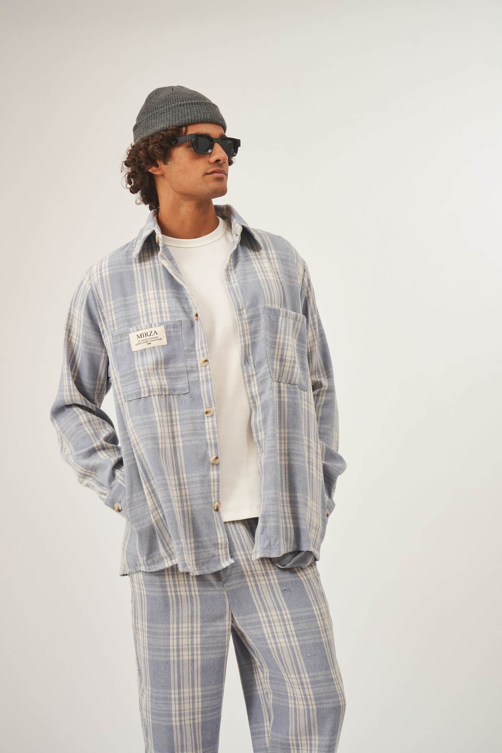 Checked Overshirt – תמונה 2