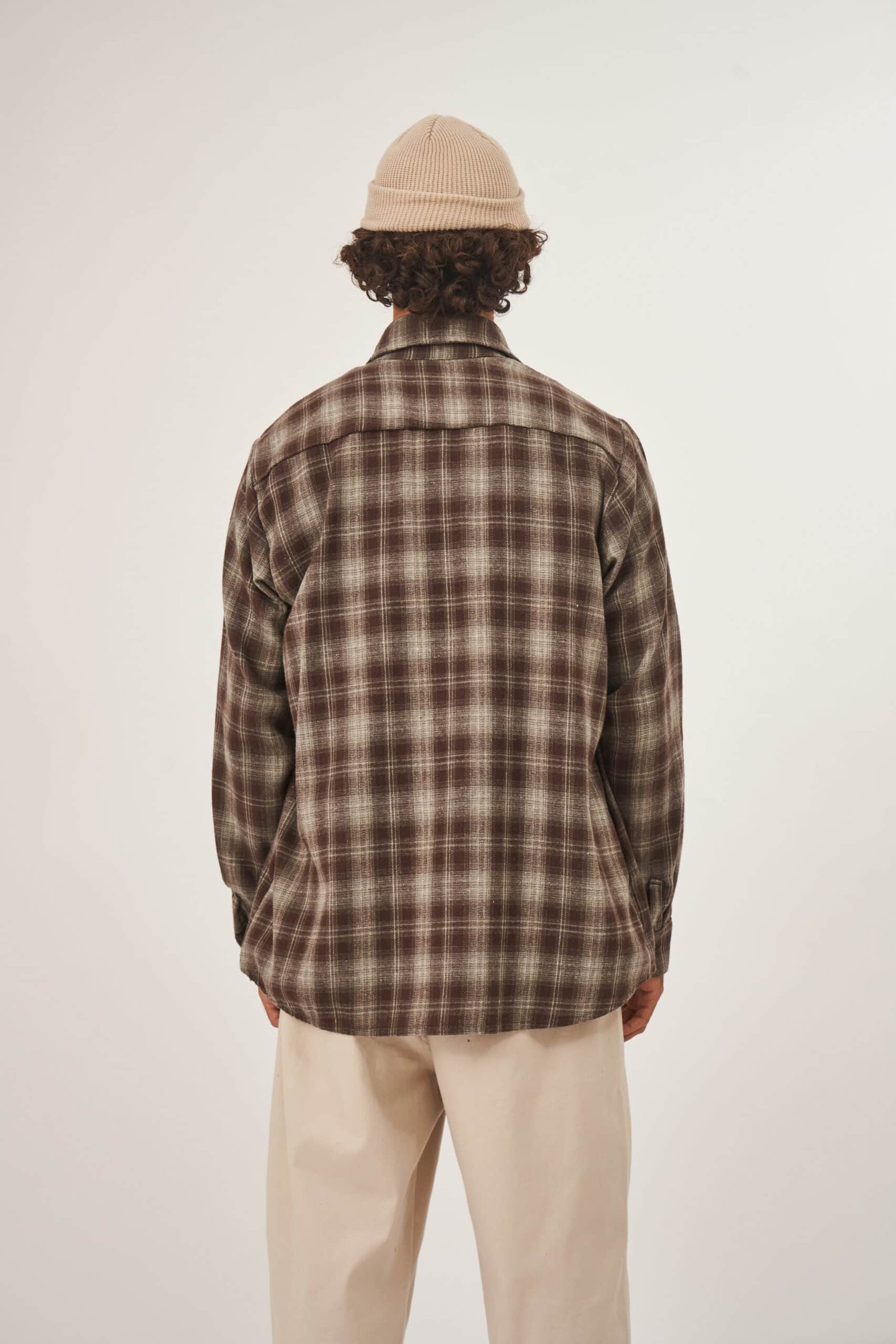 Checked Overshirt – תמונה 4