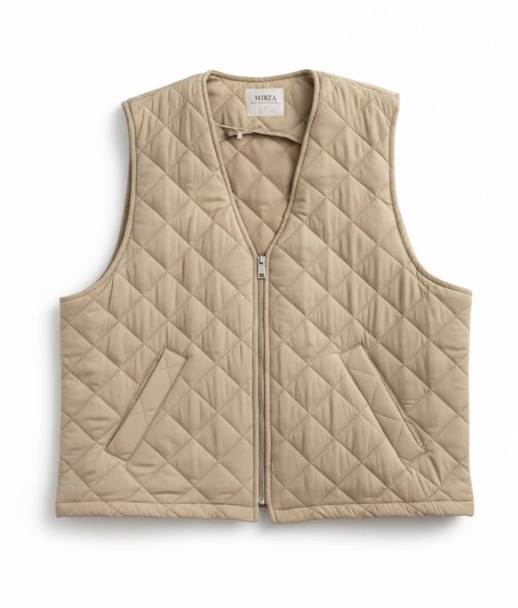 Quilted vest – תמונה 7